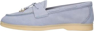 Notre-V Schoenen, Dames, Blauw, 38 EU, Leer, Zalama-21 Loafers