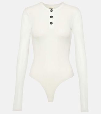 Khaite Body Janelle in jersey di misto cotone