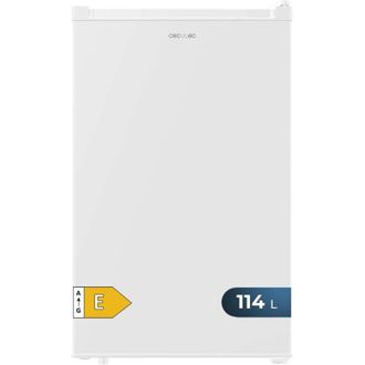 Cecotec Cecotec Mini Nevera Bolero Coolmarket Tt 114l White. Capacidad 114 L, Clase Energ&eacute;tica E, Puerta Reversible, Almacenaje &Oacute;ptimo, Luz Led, Control Mec&aacute;n