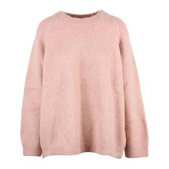 PDR Phisique Du Role Oversized Ronde Hals Trui - Dames - Ronde hals truien - Roze - M - Truien & Vesten