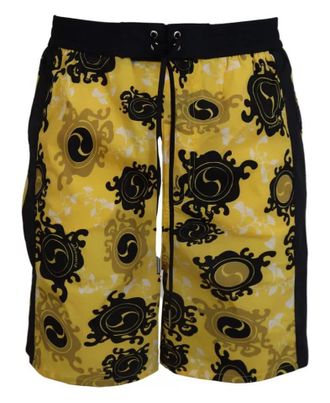 Dsquared2 Dsquared&sup2; Printed Nylon Beachwear Shorts Mens Swimwear