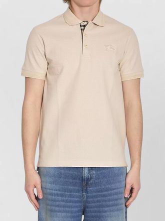 Burberry slim fit cotton piqu&eacute; polo shirt