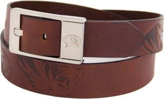 Eagles Wings Missouri Tigers Brandish Leather Belt - Brown at Nordstrom, Size 42