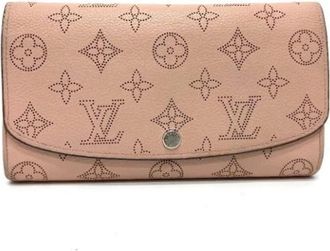 Louis Vuitton Pre-owned Leren Portemonnee - Dames - Vintage Accessoires - Roze - ONE Size - Leer - Vintage
