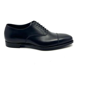 Crockett & Jones Richelieu Lonsdale - Heren - Nette schoenen - Zwart - 40 EU - Leer - Schoenen