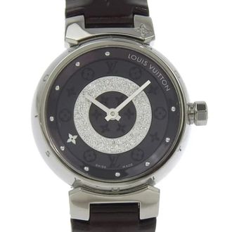 Louis Vuitton Pre-owned Stainless Steel watches - Dames - Vintage Horloges - Zwart - ONE Size - Vintage