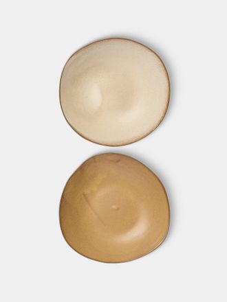 Hana Karim Studio Hand-Built Stoneware Salad Bowls (Set of 2)