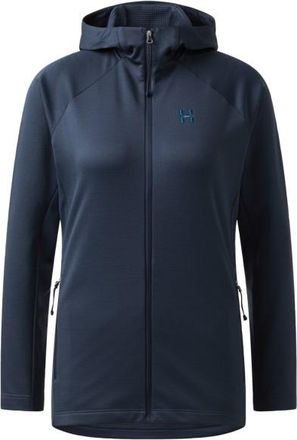 Haglöfs Korp Mid Hood Fleecejacke für Damen | blau