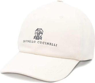 Brunello Cucinelli Cappello Con Berretto Ricamato-Uomo