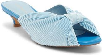 Intentionally blank Curfew Knot Slide Sandal in Baby Blue at Nordstrom, Size 10