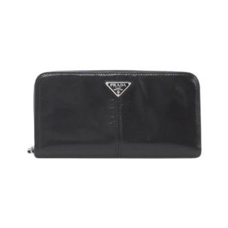 Prada Pre-owned Soft LUX Long Wallet - - Pre-owned - Donna - Nero - ONE SIZE