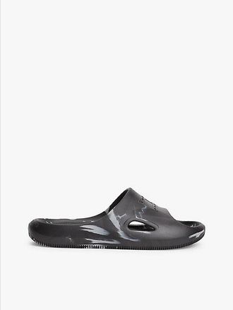 Tommy Hilfiger Embossed Fine Cleat Cutout Marbled Slides