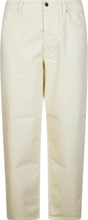 Stone Island J100006 Loose-fit Jeans - Heren - Loose Fit Jeans - Beige - W34 - Denim - Jeans