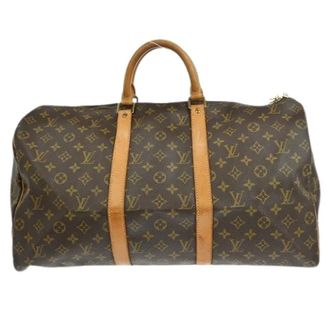 Louis Vuitton Pre-owned Weekend Bags, unisex, Brown, Size: ONE SIZE Pre-owned Keepall Bag