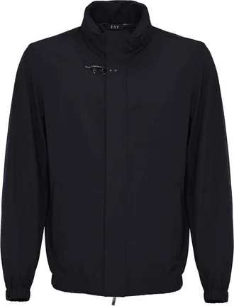 Fay Short Travel Bomber Jacket