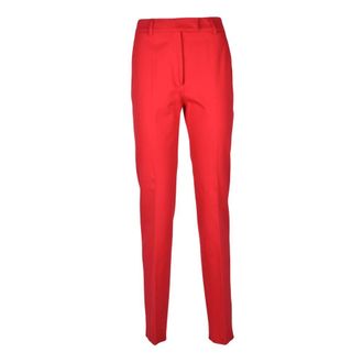 Max Mara Mujer, Pantalones, Rojo, Talla: S