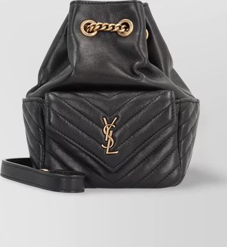 Saint Laurent mini bucket bag chain strap