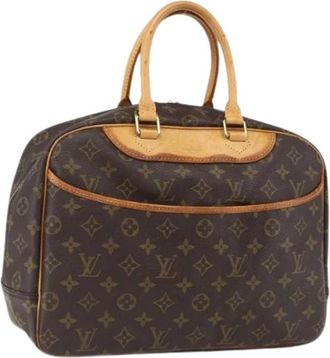 Louis Vuitton Pre-owned Handbags, female, Brown, Size: ONE SIZE Pre-owned Canvas Handbag