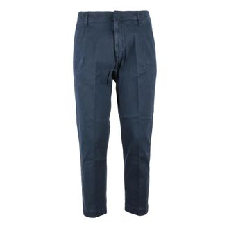 Dondup Ben Chinos - Heren - Broeken - Blauw - Maat: W34 Katoen