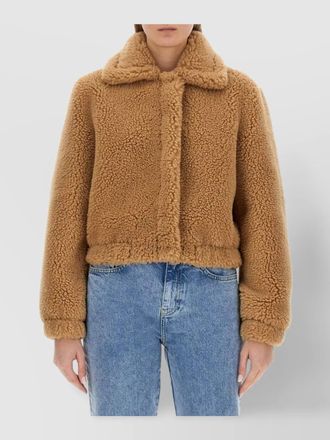 Moschino short faux fur jacket