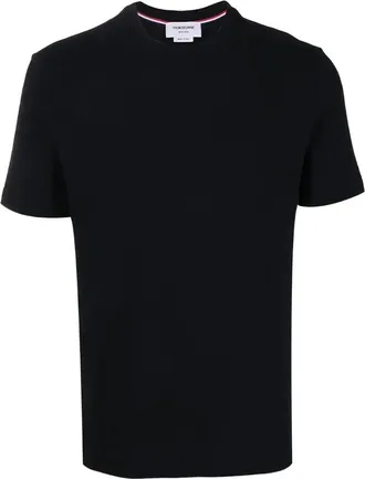 Thom Browne 4-Bar Detail T-shirt