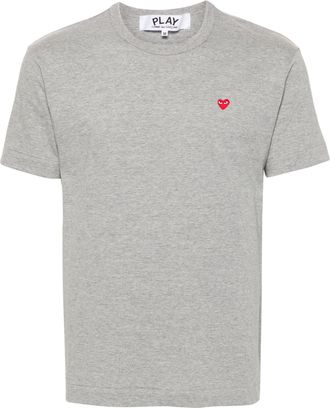 Comme Des Gar&ccedil;ons Maglietta Comme Des Gar&ccedil;ons Play U Small Red Emblem Knit