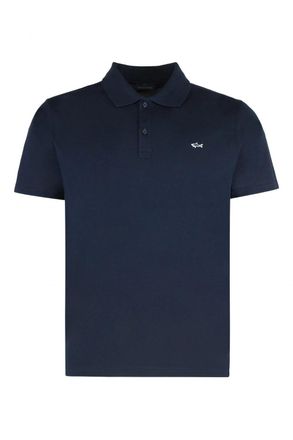 Paul & Shark Double cotton Pique polo shirt Size: 3XL, colour: NAV