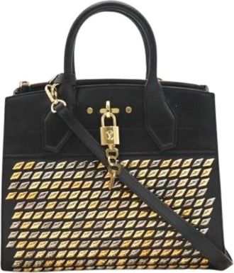 Louis Vuitton Pre-owned Handbags, female, Black, Size: ONE SIZE Pre-owned Vintage Shoulder Bag