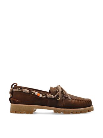 Golden Goose Cruise Tank Sole Lace-Up Boat Shoes