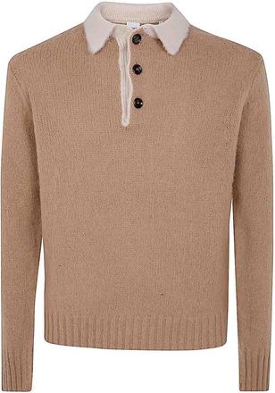 Aspesi Polo Shirt With Contrast