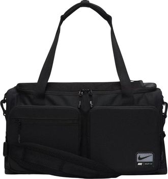 Nike Utility Power 2.0 Duffel Bag - Heren - Sport - Zwart - Maat: ONE Size Leer