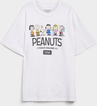 Le 31 Mens Peanuts and the gang T-shirt