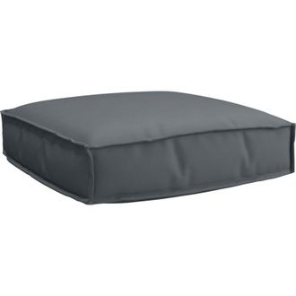 vidaXL Coj&iacute;n De Pal&eacute; Para Asiento Antracita 60 X 60 X 12 Cm Vidaxl