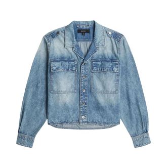 G-Star Mujer, Blusas y Camisas, Azul, Talla: S