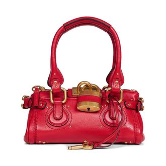 Chlo&eacute; Handbags, female, Red, Size: ONE SIZE Chlo&egrave; Bags