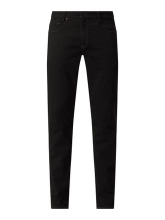 M.A.C Modern Fit Jeans aus Sweat Denim Modell Jogn Jeans in Black, Gr&ouml;&szlig;e 36/34
