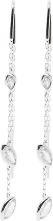 Maria Black Swift 02 chain drop earrings - Zilver