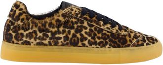 Copenhagen Luipaard Sneaker voor vrouwen - Dames - Sneakers - Bruin - 38 EU - Schoenen
