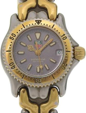 Tag Heuer Pre-owned S/el Professional Stainless Steel Quartz - - Pre-owned - Donna - Grigio - ONE SIZE