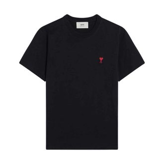 Ami Tops, Heren, Blauw, L, Katoen, De Coeur T-Shirt