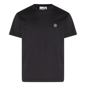 Stone Island Patch Logo T-shirt Black 101524113-V0029