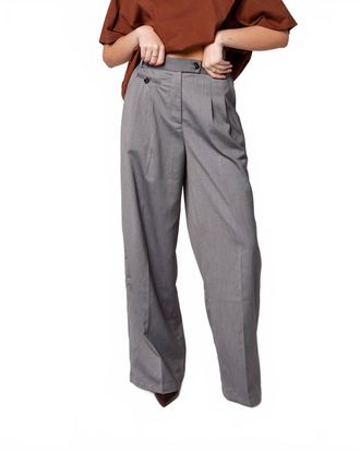 FRNCH Hibiscus Pants In Grey