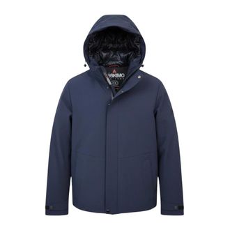 H&egrave;SKIMO Parka Short GS Tech - Heren - Jassen - Blauw - Maat: L