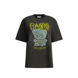 Ganni Forest Teddy T-shirt