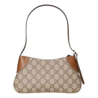 Gucci (WMNS) Gucci GG Emblem Super Mini Shoulder Bag Monogram Canvas 820696-FAD6L-9758