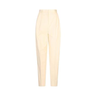 Fabiana Filippi Broeken, Dames, Beige, S, Cigarettebroek