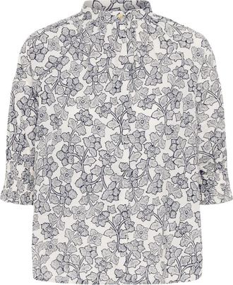 Part Two Almeras PW Shirt - Dames - Blouses - Wit - XS - Katoen - Overhemden