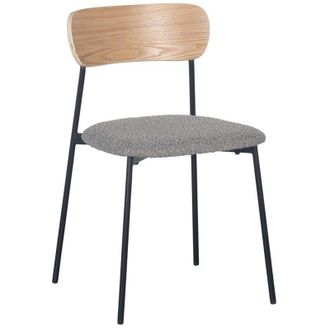 BIZZOTTO Sedia moderna in acciaio (2 Pezzi) - bella - Colore: Bianco