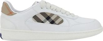 Burberry Leren Sneakers - Heren - Sneakers - Wit - 44 EU - Leer - Schoenen