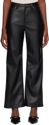 【関税・送料込み】THE ATTICO JEANS BLACK COTTON JEANS Black long pants for Women | THE ATTICO®
